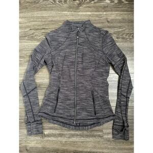 Lululemon Forme Jacket *Cuffins Wee Are From Space Black Cashew 8